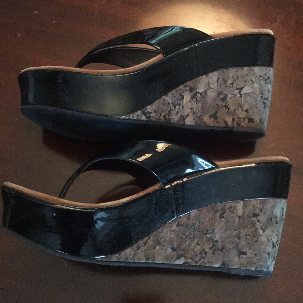 Dani Black high heeled sandals